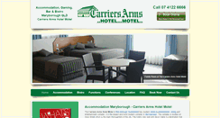 Desktop Screenshot of carriersarms.com.au